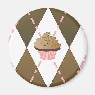 Imán Cupcakes y Argyle