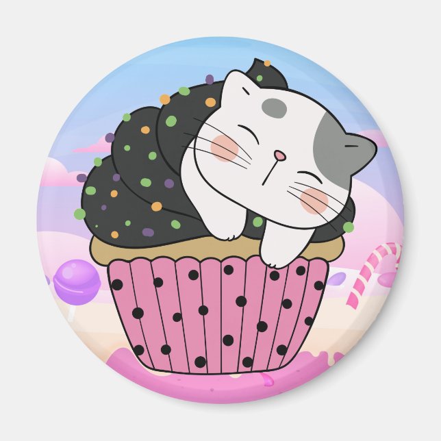 Imán Cupcat Magnet (Frente)
