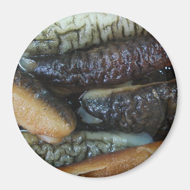 Imán Cupepino marino... Comida del mercado de Yaowarat (Frente)