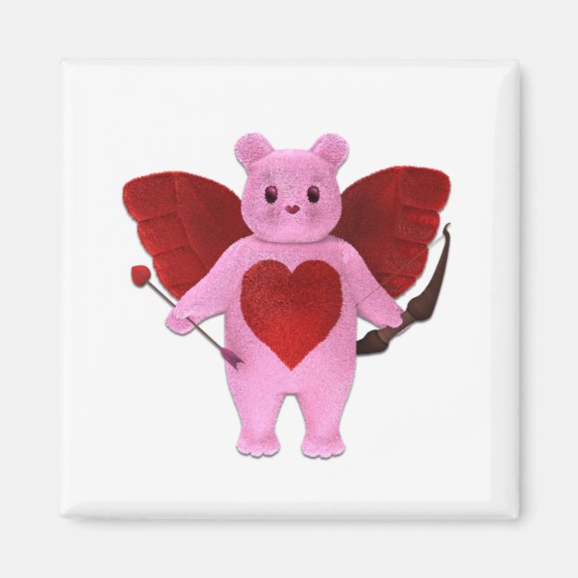 Imán Cupid Bear Magnet (Frente)