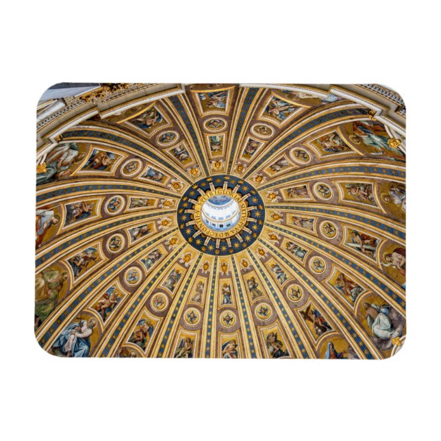 Imán Cúpula de la Basílica de San Pedro - Vaticano, Rom (Horizontal)
