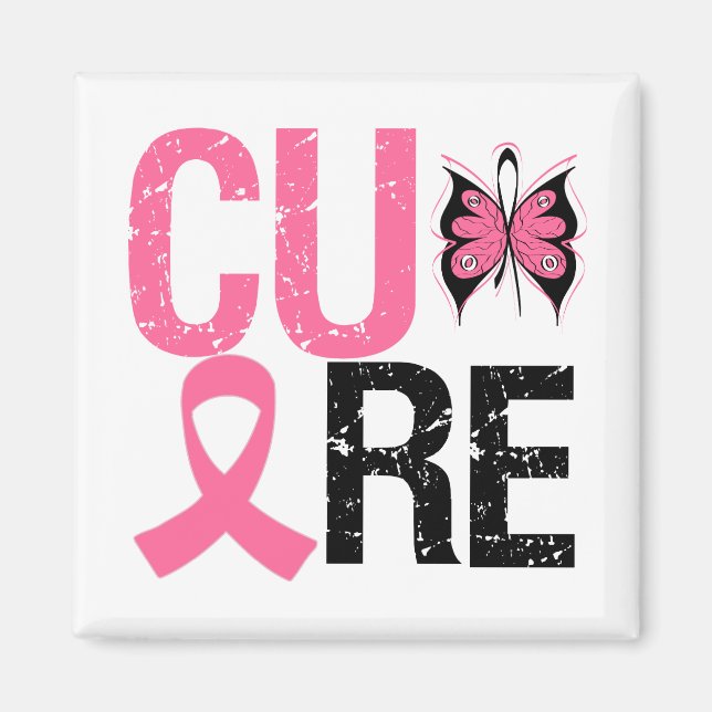 Imán Cura del cáncer de mama (Frente)