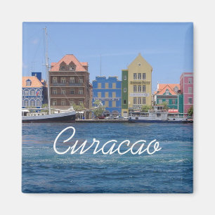 Imán Curacao Viaje Foto Maravilloso Marítimo
