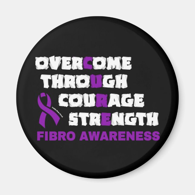 Imán CURE... Fibro Magnet (Frente)