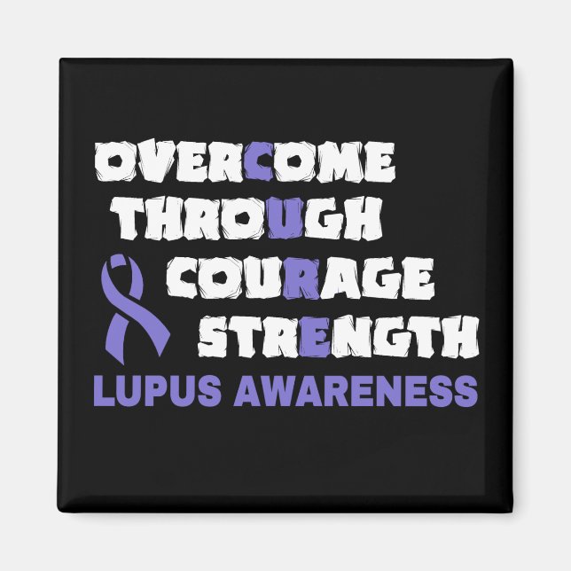 Imán CURE...Lupus (Frente)