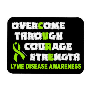 Imán CURE...Lyme Magnet