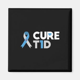Imán Cure T1d Diabetes Conciencia Tipo 1 Insulina Pancr