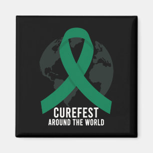 Imán Curefest Around The World Conciencia del Cáncer de