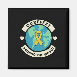 Imán Curefest Around The World Conciencia sobre el cánc