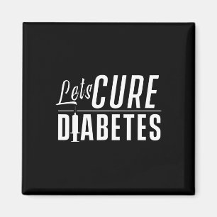 Imán Curemos la diabetes Concienciación sobre la insuli