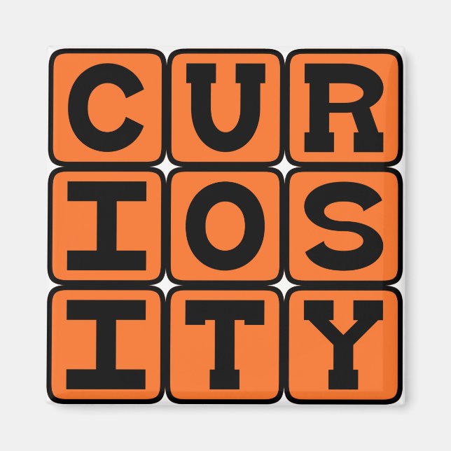 Imán Curiosidad, Qué Mató Al Gato (Frente)