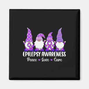 Imán Curioso lindo Gnomes Paz espero amar la epilepsia