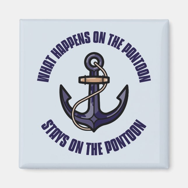 Imán Curioso qué pasa en el viaje de vacaciones de Pont (Frente)