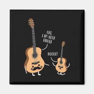 Imán Curioso Uke Soy Tu Padre Para La Guitarra De La Ca