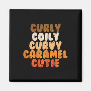 Imán Curly Curvy Caramel Cutie Melanin GoddesBlack Pr