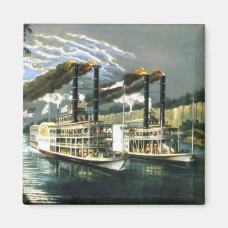 Imán Currier & Ives - Magnet - Campeón de Misisipi