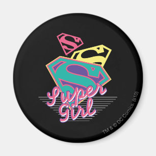 Imán Cursive de Supergirl