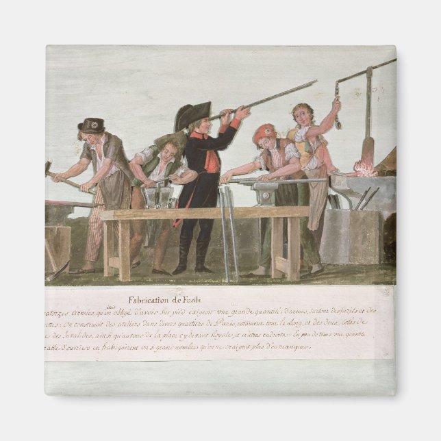Imán Curso práctico para creadores de rifles, 1793 (Frente)