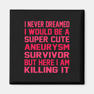 Imán Curte Aneurysm Survivor Awareness Mes Supo