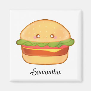 Imán Curte Cheeseburger