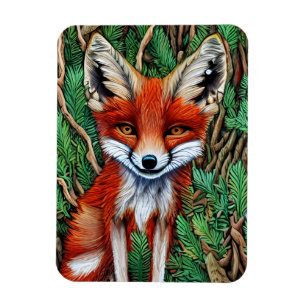 Imán Curte Little Wilderness Fox