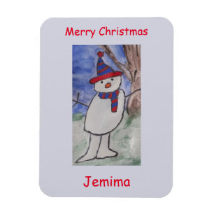 Imán Curte Snowman Flexible