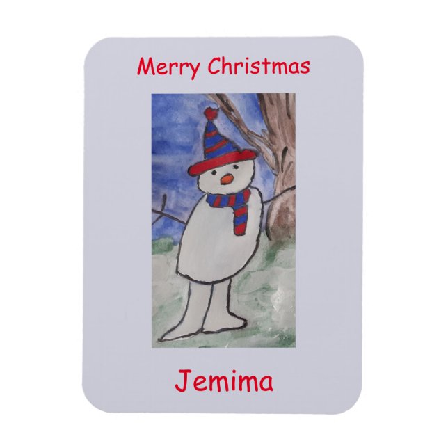 Imán Curte Snowman Flexible (Vertical)