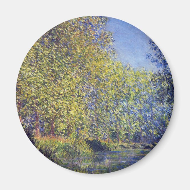 Imán Curva en el río Epte cerca de Giverny por Claude M (Frente)