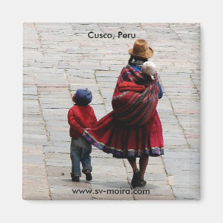 Imán Cusco, Perú, madre e hijos