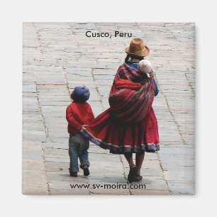 Imán Cusco, Perú, madre y niños