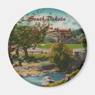 Imán Custer State Park Game Lodge Magnet