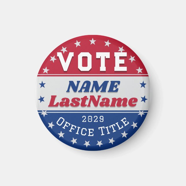 Imán Custom Campaign Template for Elections (Frente)