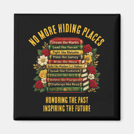 Imán Custom Dream Like Martin Black History Heroes