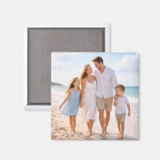 Imán Custom Personalized Family Photo