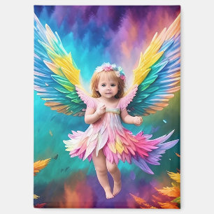 Imán Cute Baby Angel Wings Art-38424