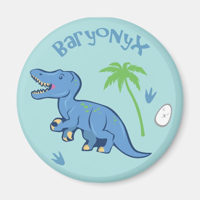Imán Cute Baryonyx (Frente)