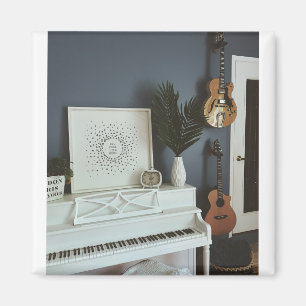 Imán Cute Bass Guitar