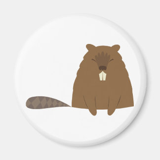 Imán Cute Beaver Magnet