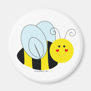 Imán Cute Bee