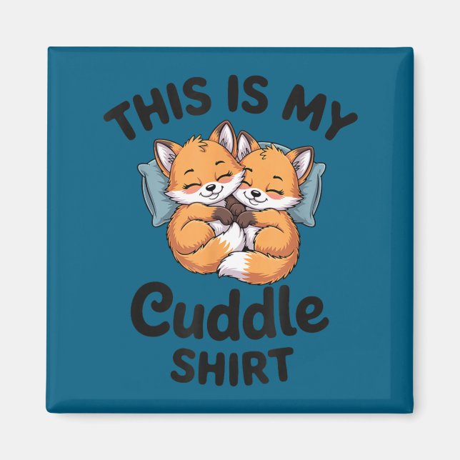 Imán Cute Bee Couple Snuggle Cuddle  (Frente)