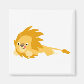 Imán Cute Bouncy Personalizado Lion Magnet
