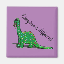 Imán Cute Brontosaurus Dinosaur Magnet