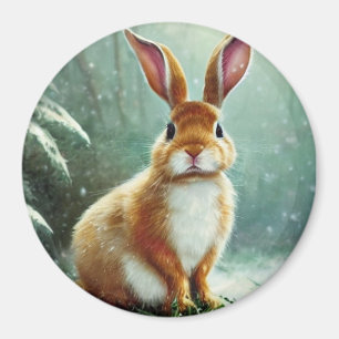 Imán Cute Bunny Magnet