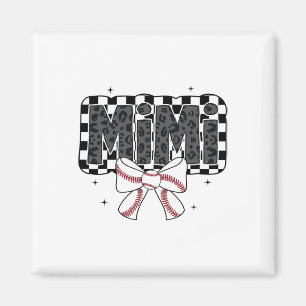 Imán Cute Bysebyll Mimi Byllpark Coquette Bow Grandma M