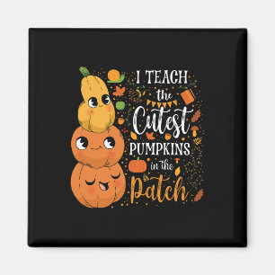 Imán Cute Caer Enseñar Calabaza Cutest En Parche Teache