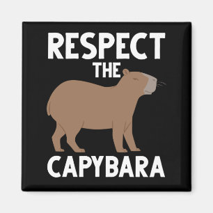 Imán Cute Capybara Lover Conciencia Animal