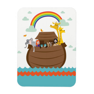 Imán Cute Christian Kids Magnet Bible Story Noah’s Ark