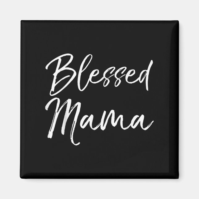 Imán Cute Christian Mom Mother's Day Gift From Kids Ble (Frente)