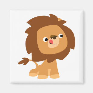 Imán Cute codicioso Personalizado Lion Magnet