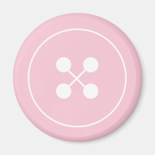 Imán Cute como botón Baby Shower Magnet Favor